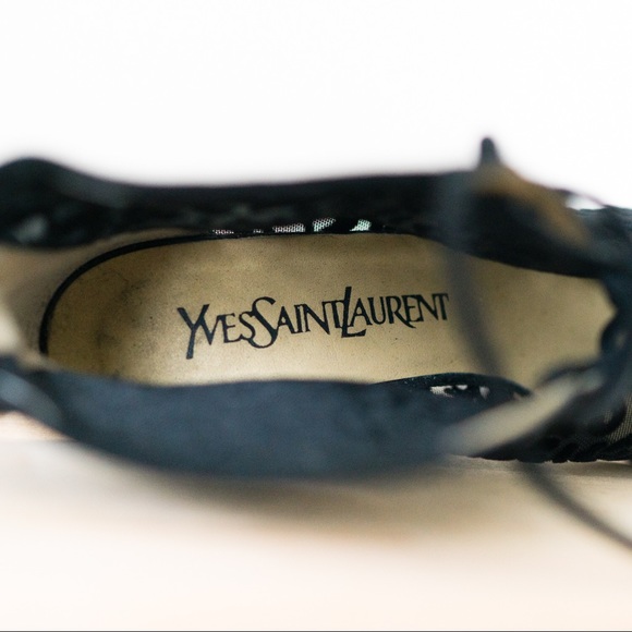 Yves Saint Laurent Burnout Velvet Paisley Booties - Picture 5 of 7